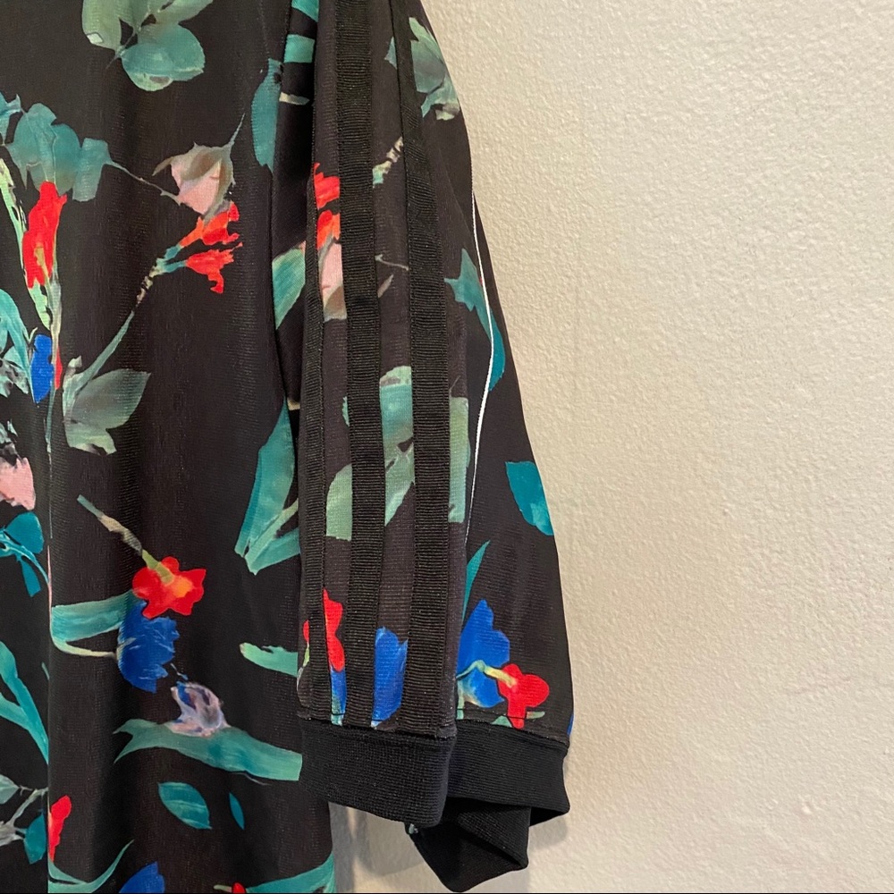 Adidas floral all over print dress tee - Picture 5 of 6